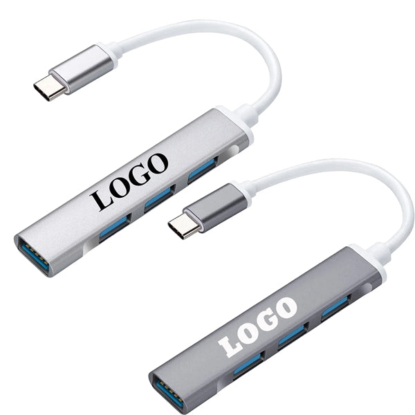 Pocket USB C 4-In-1 Laptop Docking Station