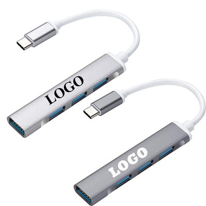 Pocket USB C 4-In-1 Laptop Docking Station