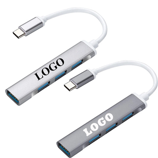Pocket USB C 4-In-1 Laptop Docking Station