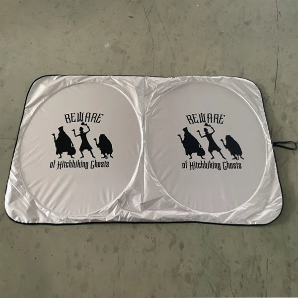 Car Windshield Sun Shade with Storage Pouch