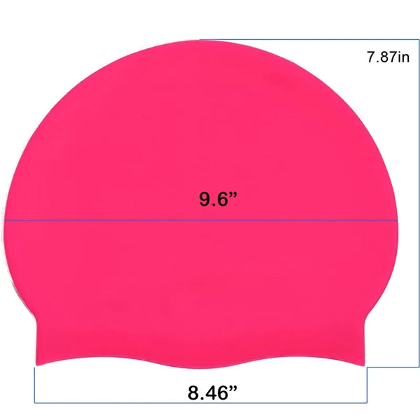 Unisex Adult Swim Cap Silicone