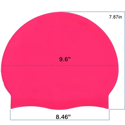 Unisex Adult Swim Cap Silicone