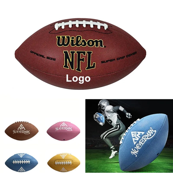 Custom American PU Football Official Size 9
