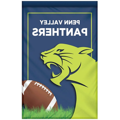 14" x 20" Custom Single Reverse Garden Banner