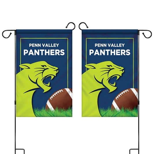 14" x 20" Custom Double Sided Garden Banner