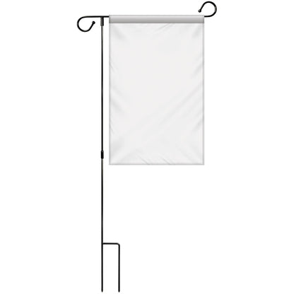 12" x 18" Custom Single Reverse Garden Banner with Hardware