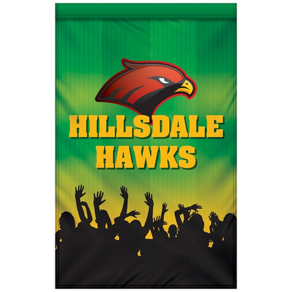 12" x 18" Custom Double Sided Garden Banner