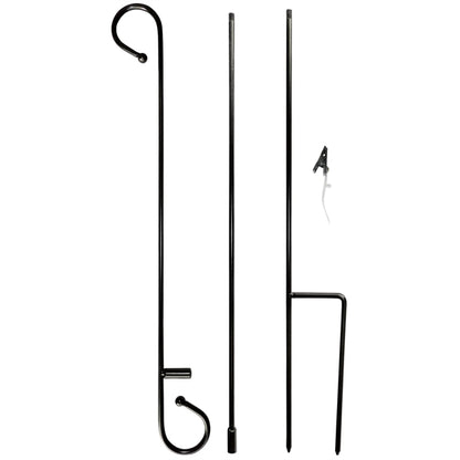 12" x 18" Custom Double Sided Garden Banner with Hardware