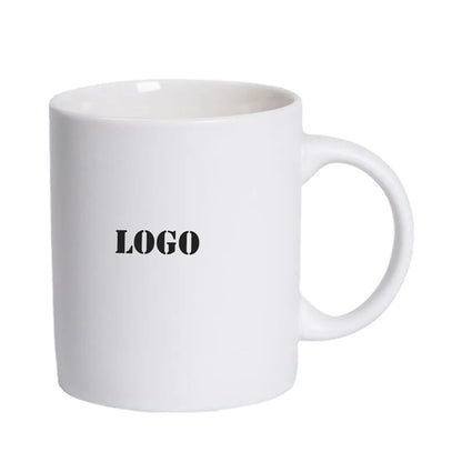 MOQ 50 White Ceramic Mug