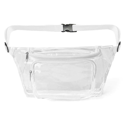 Clear PVC Stadium Approved Fanny Pack 12.6x6.7x6.3