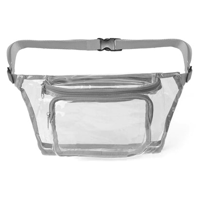 Clear PVC Stadium Approved Fanny Pack 12.6x6.7x6.3