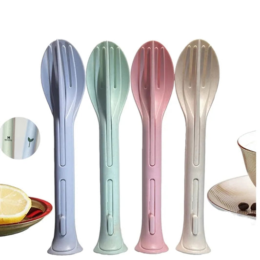 3 in 1 Knife, Fork, Spoon Utensils Set