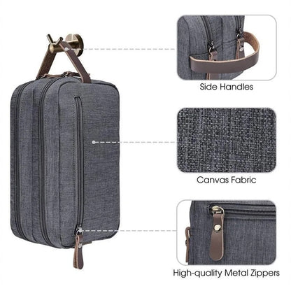 Men's Travel Kit Toiletry Bag Organizer