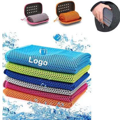 Magic Soft Cooling Ice Towel with Case