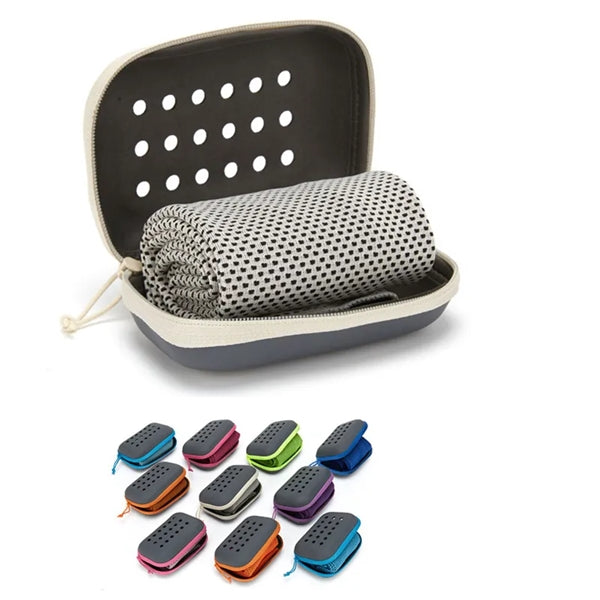Magic Soft Cooling Ice Towel with Case