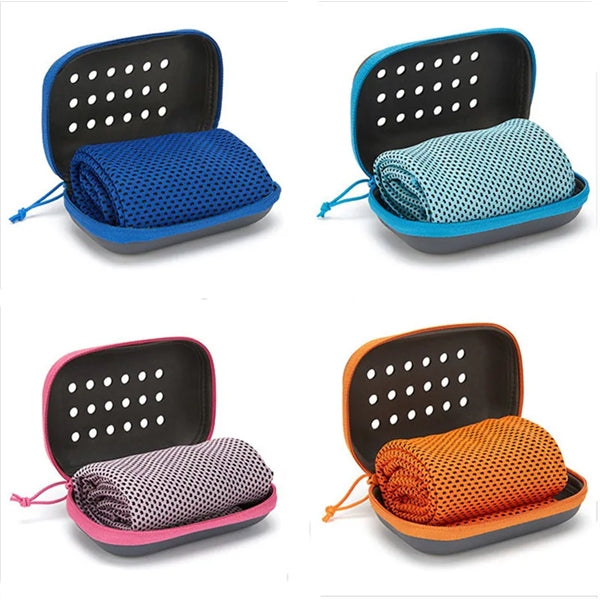 Magic Soft Cooling Ice Towel with Case