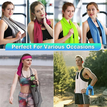 Magic Soft Cooling Ice Towel with Case