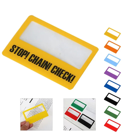 Credit Card Size Magnifiers