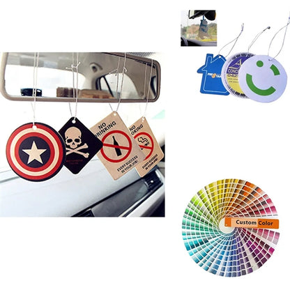 Custom Shape Perfume Car Air Freshener