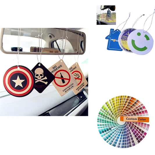 Custom Shape Perfume Car Air Freshener