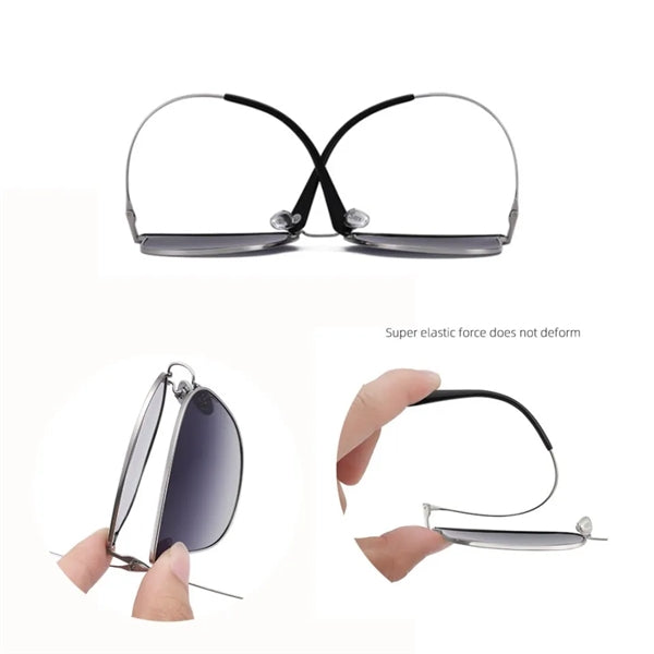 Polarized anti-UV sunglasses