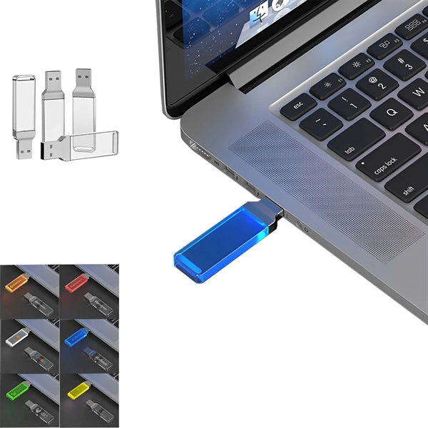 8GB Light-Up USB Flash Drive