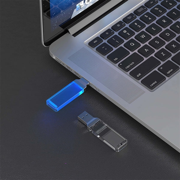 8GB Light-Up USB Flash Drive