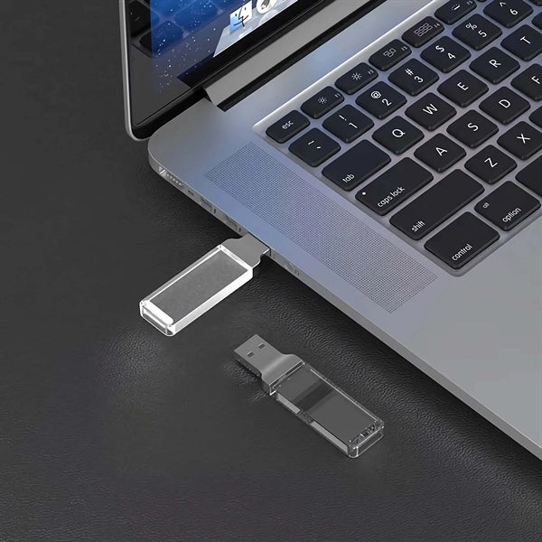 8GB Light-Up USB Flash Drive