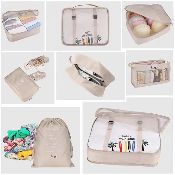 8 Set Packing Cubes Organizers