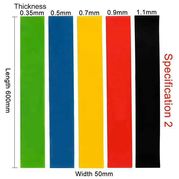 5-Piece TPE Resistance Bands Set