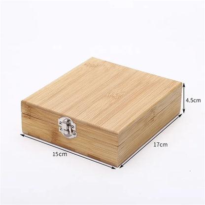 4-Piece Bamboo Wine Tool Set