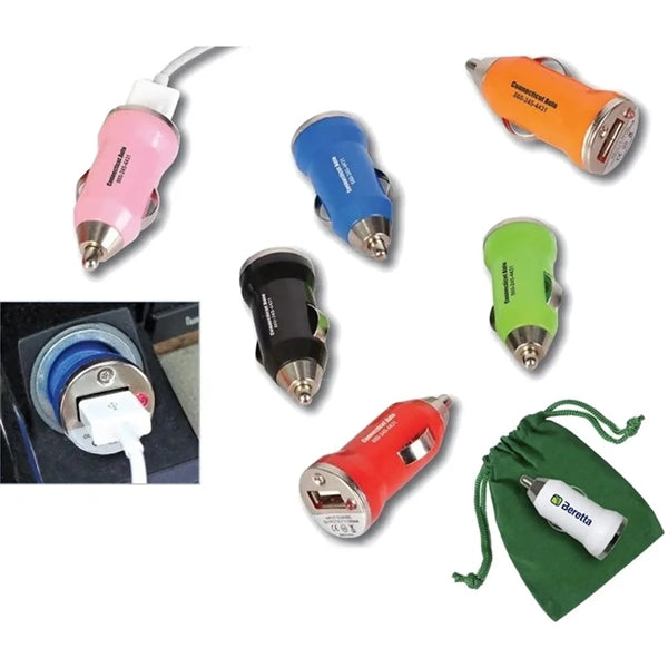 Printed USB Car Charger and Adapter
