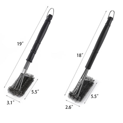 Grill Brush and Scraper For Barbecue