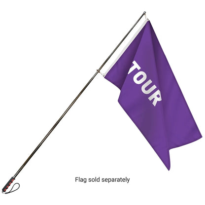 Handheld Telescopic Flagpole - Red Handle