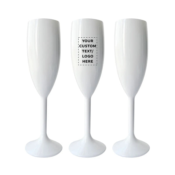 Plastic Champagne Flutes