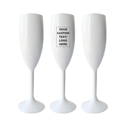 Plastic Champagne Flutes