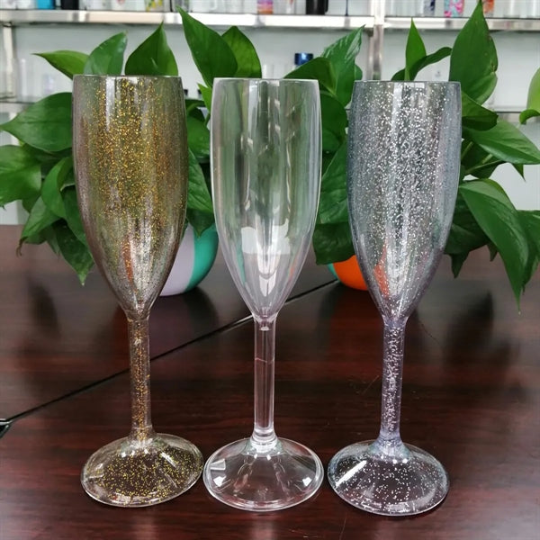 Plastic Champagne Flutes