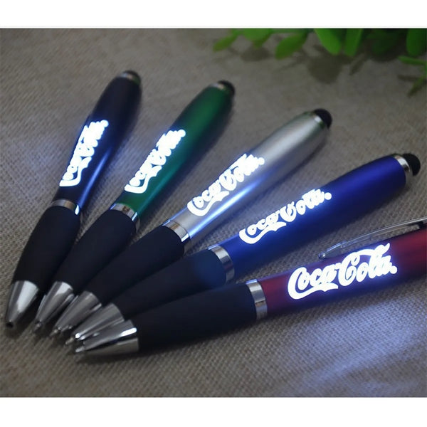 Led Flashlight Engraved Pens