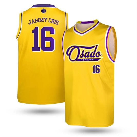 CUSTOM PERFORMANCE PERSONALIZED SUBLIMATED BASKETBALL JERSEY