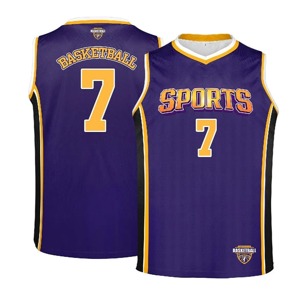 CUSTOM PERFORMANCE PERSONALIZED SUBLIMATED BASKETBALL JERSEY