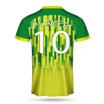 CUSTOM PERFORMANCE DYE SUBLIMATED RIB NECK SOCCER JERSEY