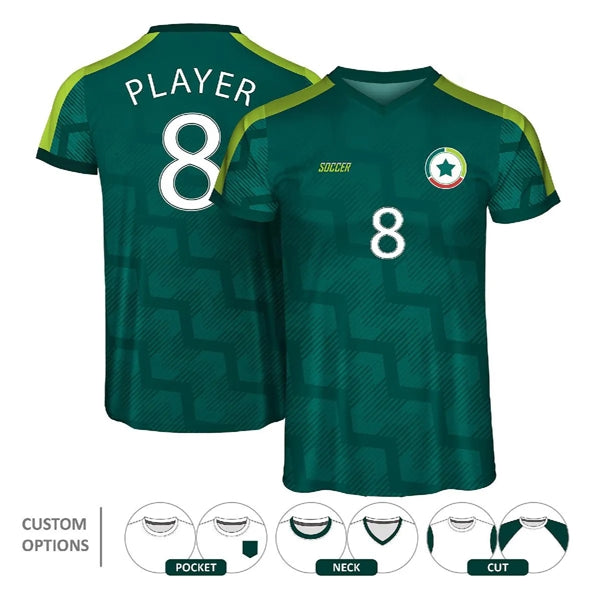 CUSTOM PERFORMANCE SOCCER JERSEY (FULL COLOR DYE SUBLIMATED)
