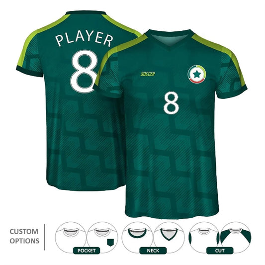 CUSTOM PERFORMANCE SOCCER JERSEY (FULL COLOR DYE SUBLIMATED)