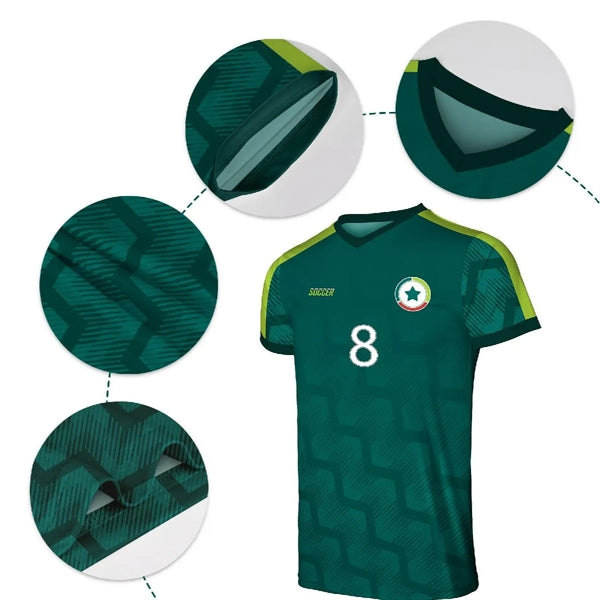 CUSTOM PERFORMANCE SOCCER JERSEY (FULL COLOR DYE SUBLIMATED)