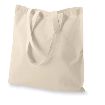 12oz Natural Canvas Convention Tote Bag