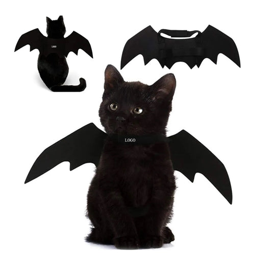 Pet Cat Bat Wing Halloween Party Decorations