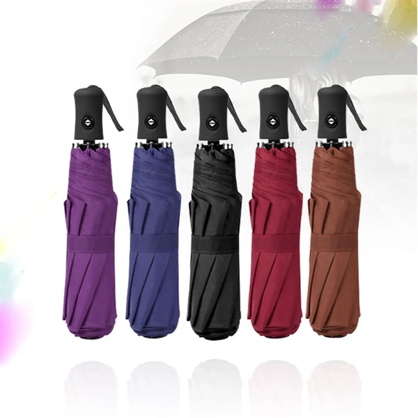 Windproof Travel Compact Folding Reverse Parachute
