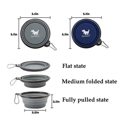 Folding Dog Bowl Travel