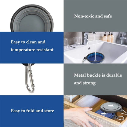 Folding Dog Bowl Travel