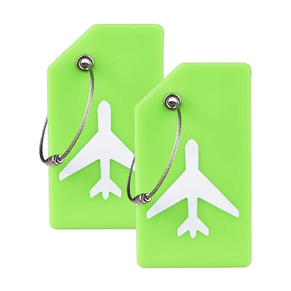 Silicone Airplane Suitcase Luggage Tag